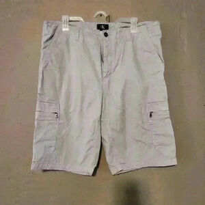 Calvin Klein cargo shorts light grey size 36